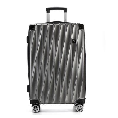 China 20/24 inch Fashion Travel Suitcase ABS Universal PC Hard Case Trolley Bag Luxury Carry-on Long Distance Travel for sale