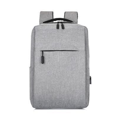 China New Design Durable Black Oxford Men's USB Charger College School Business Backpack Laptop Bags Rucksack for sale