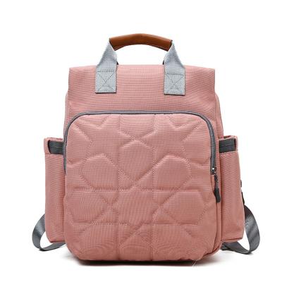 China Customizable Multi Functional Purpose Baby Diaper Bag Multifunctional Backpack Large Capacity Storage Diaper Bag For Young for sale