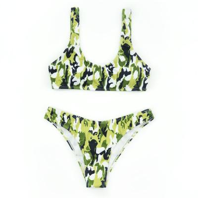 China Antibacterial High End Customized Summer Set 2022 Sheer Bikini Swimwear Swimsuit for sale