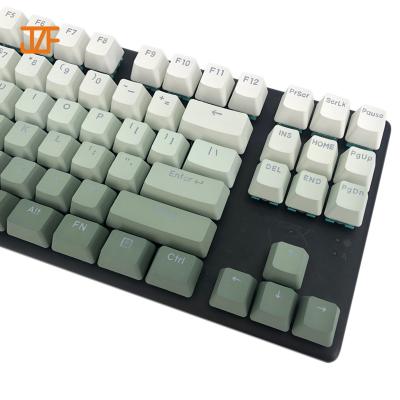 China Gaming/Office/Household OEM Keycap Matcha PBT Keycaps 87 Keys XDA Japanese Profile Kecyaps Fit For GK61/Cherry Mx Switches Mechanical Keyboard 80% for sale