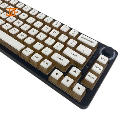 China Mechanical Keyboard Pbt Cherry Profile Pudding Keycaps XDA 60% 80% Gaming/Office/Shenzhen Gaming Factory Double Shot Custom Keycaps for sale