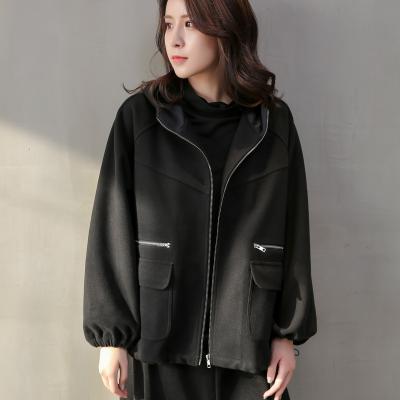 China KEEP WARM new large pocket casual thickening winter hooded coat [E2T] for sale