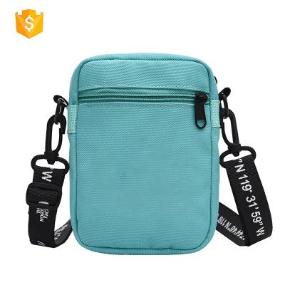 China Multifunctional Purpose Custom Design Logo Shoulder Bag Fashion Cross Small Pouch Teens Sling - Body Messenger Bag for sale