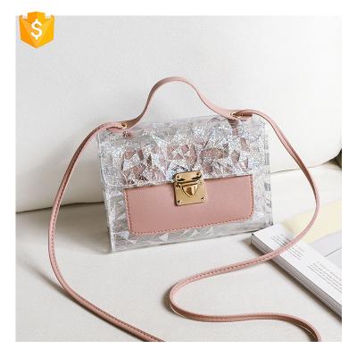 China Wholesale Famous Women's Leather Handbags PU Fashion Brand Designer Luxury Ladies Handbag Shoulder Bag for sale