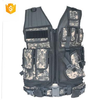 China Multifunctional Heavy Duty Outdoor Camouflage Aim Military Combat Gear Airsoft Waterproof Military Bulletproof Tactical Vest for sale