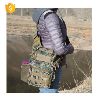 China Factory Wholesale Custom Army Sling Military Bag Multifunctional Mini Tactical Phone Crossbody Sling Waterproof Bag For Men for sale