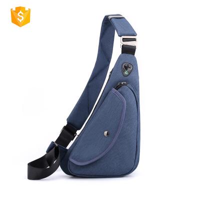 China New Multifunctional Purpose Men's OEM Printing Shoulder Bag Fashion Messenger Bag Casual Outdoor Chest Bags for sale