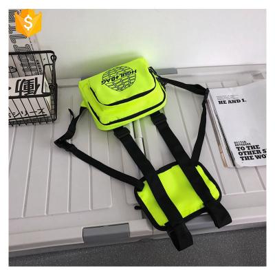 China Custom Logo Multi-Function Waterproof Cross Body Small Goal Sling Bag Travel Nylon Single Shoulder Bag Pack Sports Trunk Bag Men for sale