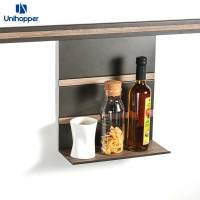 China Sustainable Wholesale Multifunctional Kitchen Hanger Wall Mounted Tall Bottle Rack For Kitchen for sale