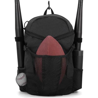 China High Quality Waterproof Outdoor Gym Backpack Sports Baseball Waterproof Bag With Shoes Compartment for sale