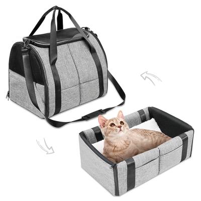 China Viable High Quality Airline Approved Lightweight Breathable Sling Bag Portable Pet Travel Carrier Bag for sale