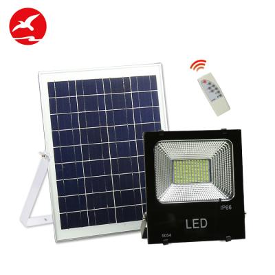 China Garden competitive price high lumen bridgelux ip66 aluminum outdoor floodlight 60 80 100 watt led solar floodlight 120 for sale