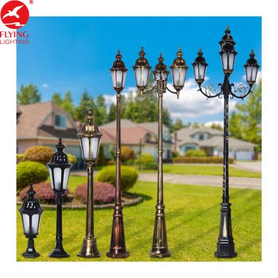 China Classical Smart Decorative Garden Square Electric Waterproof Modern Outdoor Led Garden Light for sale