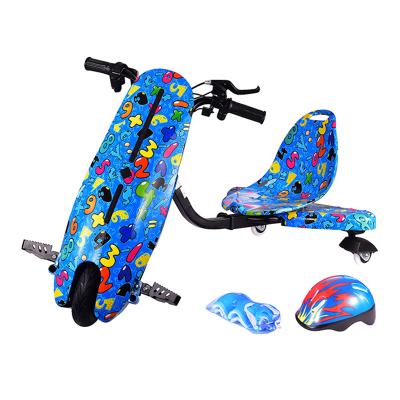 China Electric Scooter Drift Tricycle Scooter Unisex Electric Drift Scooter For Kid for sale