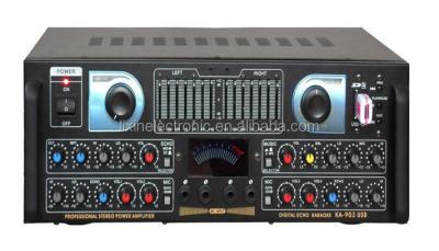 China PORTABLE Portable Plastic DJ Sound System Professional Amplifier and VFD Display Screen for sale