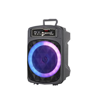 China Wireless Charger For Mobile Phone 8 Inch Speaker Battery Trolley Portable Speaker For Party Karaoke for sale