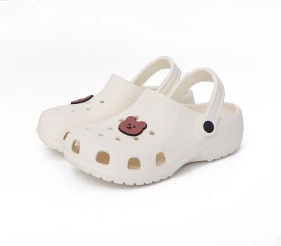 China Amazon Best Selling Breathable New Style EVA Bear Hole Material Shoes Garden Shoes Beach Slippers Eva Clogs Shoes for sale