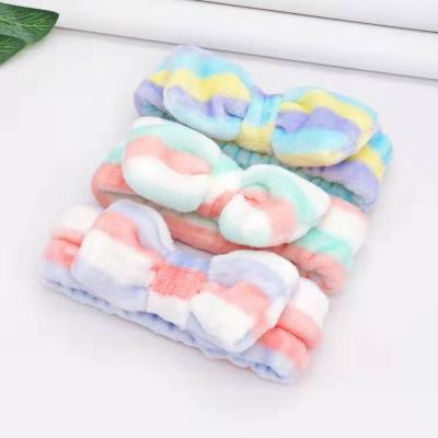 China 2019 new Korean hair factory belt women's makeup face washing stripe wholesale creative headband SL-F16 for sale