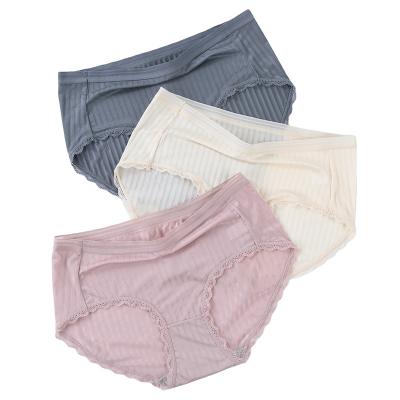 China Women's Sexy Underwear Nylon Panties Ladies Panties Solid Color Antibacterial Hot Selling Women's Panties for sale