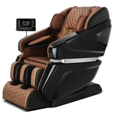 China Wholesale Price Modern Weightless Track Modern Weightless Space Capsule Factory Big SL Electric Brown PU Relax Passionate Massage Office Chair Amazon for sale