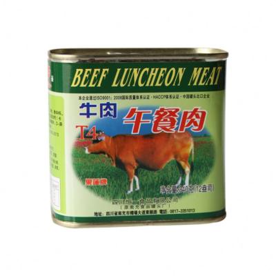 China Canned Maker Well Made Canned Food 340g Beef Luncheon Meat for sale