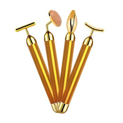 China Lifting One Rod And Four Heads Japan24kGold Electric Stick Beauty Instrument Gold Stick24kGold Beauty Bar for sale