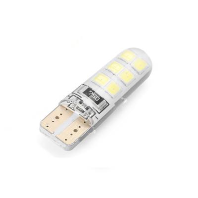 China PCB Uniersal 360 Degree Car Lighting White Error Free T10 LED Canbus Bulbs W5W 12SMD 2835 Auto Accessories 1pc for sale