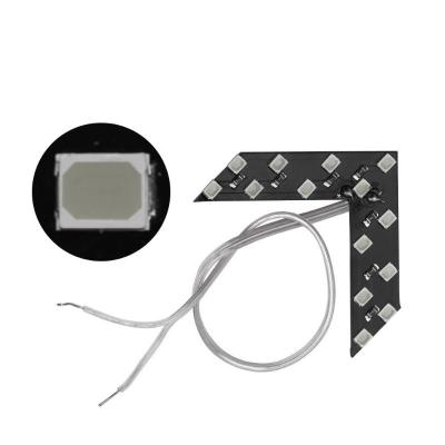 China 1pcs/set 14 SMD LED PCB Car Rear View Mirror Turn Signal Light Hidden Arrow Panel Indicator for sale