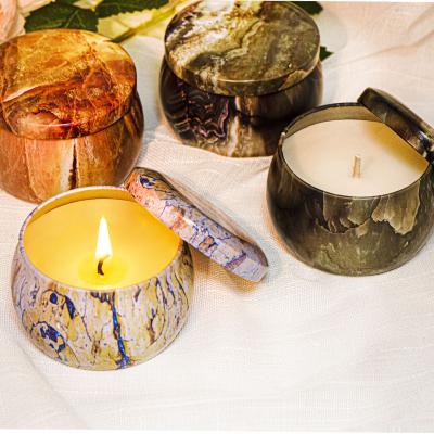 China Gifts Wholesale Vanilla Wax Scented Candles Luxury With No Minimum Order Wax Scented Candles for sale