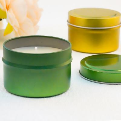 China Birthdays Tops Rated Item Handmade Nature Scents Tin Jar Scented Soy Wax Candle Wholesale for sale