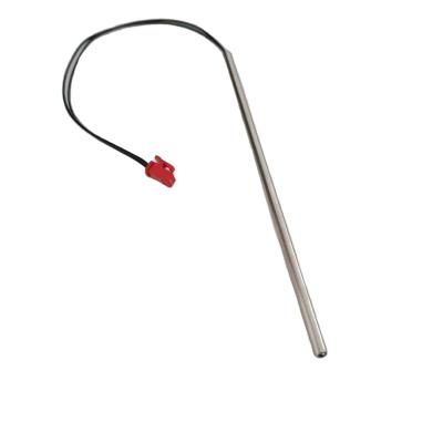 China Most life scenes ntc thermistor 10k compensation wire 120d 15 2.5k ohm thermistor ntc stainless exposed sealed temperature sensor for sale