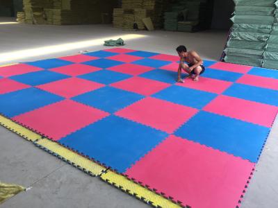 China 30mm High density EVA interlocking martial arts mat / puzzle mats for sale