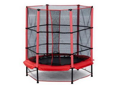 China 55 Inch children kids mini exercise fitness jumping trampoline with enlosure for sale