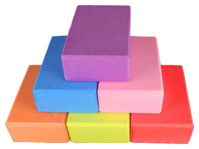 China CE Pilat Type EVA Recycled Foam Yoga Blocks Colorful Wholesale for sale