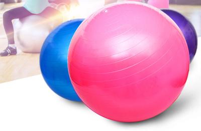 China Anti burst Fitness Exercise Stability yoga balance ball / Swiss Birthing Ball for sale