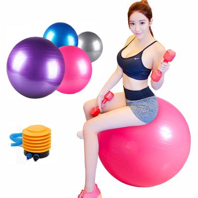 China Anti Burst Yoga Ball Indoor Fitness Equipment / Gym Balance Ball for sale