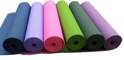 Chine la protection épaisse d'exercice de tapis antidérapant de yoga de PVC de 4MM perdent la forme physique durable de gymnase de poids à vendre