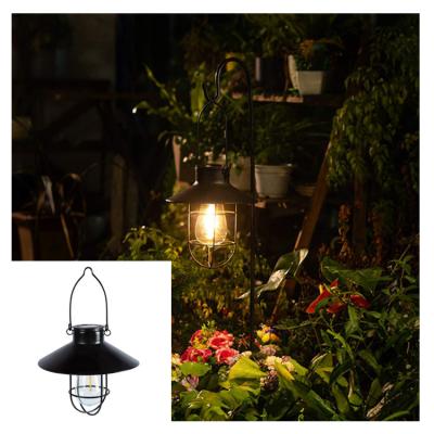 China Garden Solar Outdoor Garden Lights Villa Garden Decor Retro Atmosphere Solar Hook Wall Lights for sale