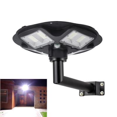 China ROAD Upgrade Aluminum Round Solar Led Light Outdoor Waterproof With Sensor UFO Garden Light Solar Street Light for sale