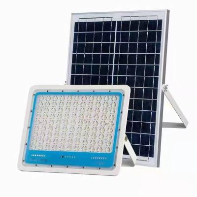 China Garden High Quality Aluminum Housing Solar Flood Light Blue Indoor Outdoor Split Solar Wall Hanging Light for sale