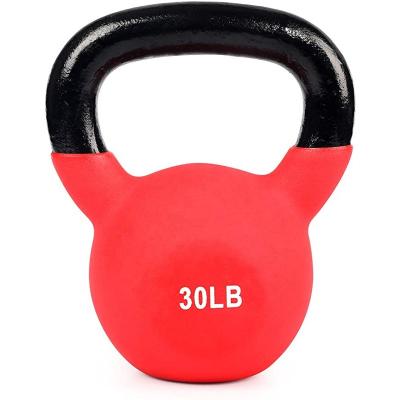 China Universal All-Purpose Solid Neoprene Coated Iron Free Weight Kettlebell for FullBody Workout and Strength Training for sale