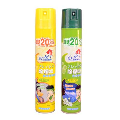 China Strong Sustainable Remove Smoke Deodorant Spray Air Purifying Scent Freshener 300ml for sale