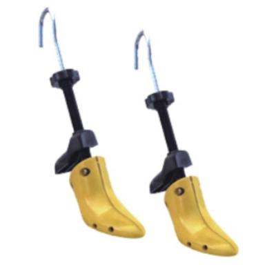 China Good Quality Stainless Steel Yellow Plastic Hook High Heel Plastic Shoe Tree for sale