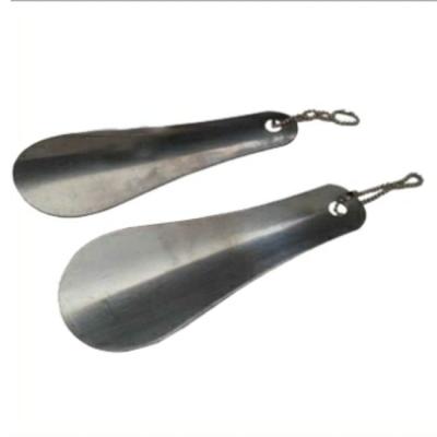 China Shoes Wholesale Simple Style Silver Stainless Steel Small Shoe Horn Custom for sale