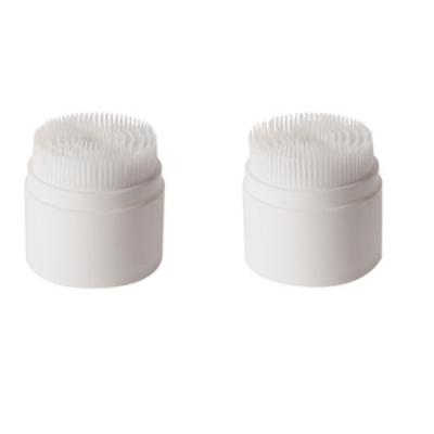 China Custom Diameter 5.3cm White Plastic Shoe Hair Brush Applicator AW801 for sale