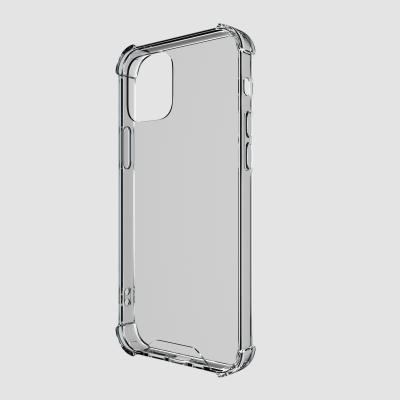 China Anti-drop 1.5mm Clear Case Phone Cover For iPhone 12 Pro , Non-Yellowing Full Shockproof Protective Phone Case Slim Slightly for sale