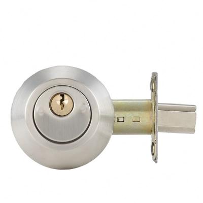 China Entry/Bathroom/Passage/Dummy Custom Key One Side Stainless Steel Standard Deadbolt With Cover for sale