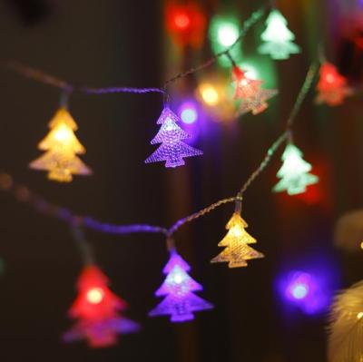 China Customizable Outdoor Waterproof Light String Christmas Tree Decoration Battery Operated String Lights SL-065 for sale