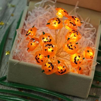 China String Lights Decoration Lights For Halloween/Easter Pumpkin Funny Face LED String Lights Waterproof Battery Operated for sale